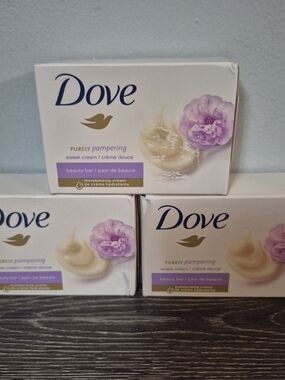 Dove Purely Pampering Sweet Cream Body Wash - Cream & Purple